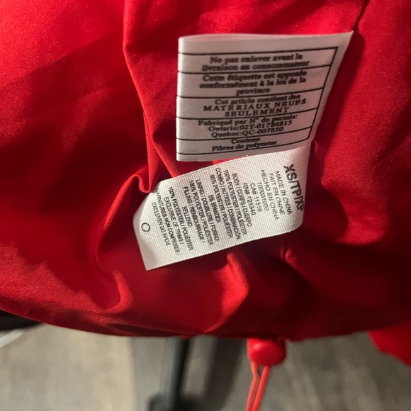 Garage Vibrant Red Quilted Puffer Jacket - Picture 4 of 4